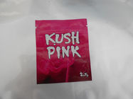 Pot-pourri erval da mistura do rosa KUSH dos sacos de plástico 2.5g do fecho de correr do incenso