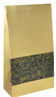 Papel de embalagem Clássico feito sob encomenda que empacota para saquinhos de chá, parte inferior lisa