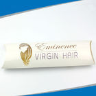 Caixa de papel da extensão superior do cabelo que empacota com forma impressa do logotipo e do descanso