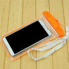Universal saco impermeável do telefone do Pvc de 5,5 polegadas para Iphone 6s 6 positivo, cor-de-rosa/Oragne/azul