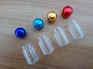 Garrafas de comprimido plásticas do espaço livre transparente do picosegundo para os comprimidos sexuais que empacotam com tampão do metal