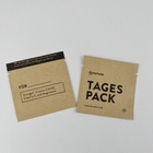 Sacos selados laterais imprimindo feitos sob encomenda do MOPP 3 biodegradáveis do saco de papel de Kraft