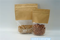 Ziplock Resealable do papel de embalagem Levantam-se malotes/malotes empacotamento de alimento