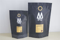 250g 500g 1kg Ziplock levantam-se o saco do malote para o empacotamento do pó/feijão do café