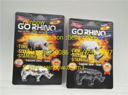 Os comprimidos do sexo do rei EUA do rinoceronte que empacotam/vão caixa do comprimido do rinoceronte/cartão 3D plástico do rinoceronte 7