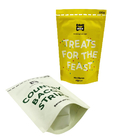 Bolsa de embalagem de grãos de café biodegradável Bolsa de papel kraft reciclável Bolsa de café