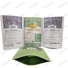 Embalagens de alimentos personalizadas Bolsa reutilizável Material ecológico Bolsas de papel kraft