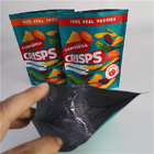 Impressão digital personalizada Ziplock Edibles Stand Up Packaging BagsPara alimentos de nozes