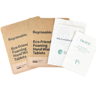 Sacos de papel kraft branco biodegradável personalizados para nozes de mangue em pó alimentos para animais de estimação saco de embalagem de papel à prova de odor