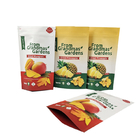 Bolsas de papel Kraft castanho de qualidade alimentar de PLA Mangas em pó Alimentos para animais de estimação Doces de embalagem comestíveis Bolsas de embalagem Mylar com fecho