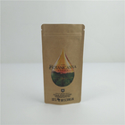 Bolsa de papel Kraft compostável personalizada Bolsa de papel biodegradável de impressão personalizada para alimentos e necessidades