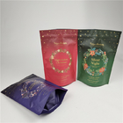 Aceitação de até 10 cores Material de embalagem de alimentos disponível para sacos de impressão digital Personalizado com saco de embalagem de fecho