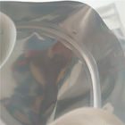 Malote holográfico da folha do vestuário que empacota a parte dianteira clara Ziplock para a peúga/roupa interior