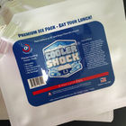 Refrigerador de empacotamento da folha de alumínio do saco do malote do bico do gelo de choque personalizado para o alimento congelado