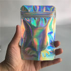 Sacos plásticos de empacotamento do holograma da impressão feita sob encomenda da variedade do malote da folha do produto comestível