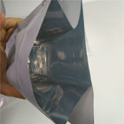 Enchimento superior da impressão branca lisa do filme do empacotamento de alimento do saco da parte inferior lisa com válvula de ar