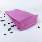 Personalizado levante-se o café lateral do reforço dos sacos do malote do zíper que empacota a cor de CYMK