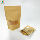 Saco do petisco do papel de embalagem Que empacota a umidade Ziplock de Mylar - prova para frutos secos de embalagem do pó