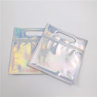 Mícron de empacotamento cosmético do saco 30-150 do holograma transparente do filme do laser para mulheres