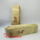 Os malotes plásticos laterais de saco de café do reforço que empacotam o zíper cobrem para feijões de café de 250g 1kg