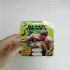 Os comprimidos masculinos do realce empolam o cartão impresso costume do comprimido 3D do sexo do rinoceronte 69 da embalagem do cartão