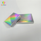 Caixa de papel impressa personalizada do brilho que empacota o laser holográfico cosmético para o presente