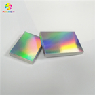 O empacotamento da caixa de presente do papel do holograma do cartão compõe a aplicação cosmética dos produtos