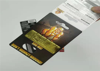 Cartão plástico de empacotamento da inserção dos comprimidos do sexo da cápsula do cartão da bolha do rinoceronte 69-9000 para Enhancemen masculino