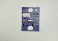 Encerre o teste padrão de empacotamento do rinoceronte 8-50000 do cartão do comprimido 3D do sexo da bolha plástica com tampa plástica