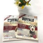 Malotes plásticos seguros do alimento do cão/gato/tartaruga/peixes do saco do acondicionamento de alimentos com Ziplock reusável