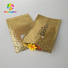 Sacos de plástico Ziplock lustrosos matte que empacotam o saquinho metálico da folha de ouro para Cbd Kratom