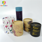 Os cosméticos de empacotamento da caixa de papel da garrafa da cera levantam materiais reciclados personalizados tubo