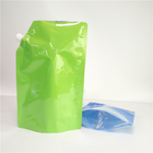 O bico dobrável plástico ensaca Bpa de empacotamento livre 3L 5L 10L para a água potável