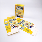 Cor impressa costume das caixas de papel CMYK de cartão ondulado para o empacotamento exterior do alimento