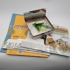 Caixas de papel do cartão branco dobrável para caixas de papel de empacotamento do petisco do alimento das barras de chocolate da barra de energia