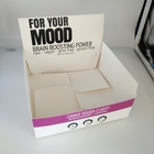Caixas de papel do cartão branco dobrável para caixas de papel de empacotamento do petisco do alimento das barras de chocolate da barra de energia