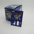 Rinoceronte de empacotamento 9K/7/12 do cartão da bolha da série 3D do rinoceronte para a cápsula masculina do comprimido do realce