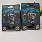 Bens materiais dos PP da caixa de exposição do cartão da bolha do rei Kung Homem Realce Comprimido 3D