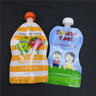 Tamanho personalizado cores de empacotamento do saco 10 da bebida do malote do bico do comida para bebê da soldadura térmica