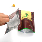 saco de café matte de empacotamento da prova do cheiro do revestimento do malote da folha do café de 250g 500g 1kg com válvula
