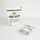 Digitas que imprimem o malote Ziplock do chá Resealable do produto comestível de Chia Seeds Tea Packaging Bag com janela clara