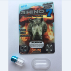 Garrafas de comprimido plásticas coloridas do tampão do metal para o rinoceronte de FX 9000 7 garrafas de comprimido plásticas claras da bala da cápsula dos GANHOS