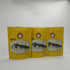 O produto comestível levanta-se sacos impressos feitos sob encomenda Matte Effect Coffee Bags Resealable da folha do zíper