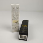 Caixa de empacotamento de papel cosmética feita sob encomenda de Logo Printed Retangular Glossy Foldable para garrafas dos cuidados com a pele do soro da essência do perfume
