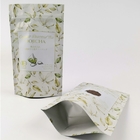 Saco de empacotamento 350g do chá do zíper de CMYK FDA Gravnre com folha para dentro