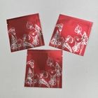 Selo pequeno Mini Cosmetic Cotton Bags Packet do Três-lado que empacota sacos personalizados da soldadura térmica do saco do zíper do alimento