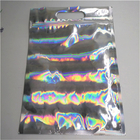 Saco de empacotamento holográfico do fechamento Resealable do zíper do saco de Mylar da folha de alumínio