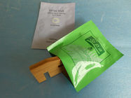 Eco-amigável levante-se a folha de alumínio dos sacos pequenos do cosmético com fechamento do fecho de correr