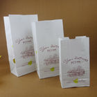 Aperto personalizado Eco-Amigável dos sacos de papel da janela para o empacotamento de pão