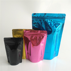Malotes de plástico comestíveis personalizados de Mylar que empacotam o suporte do Ziplock acima do malote para o alimento